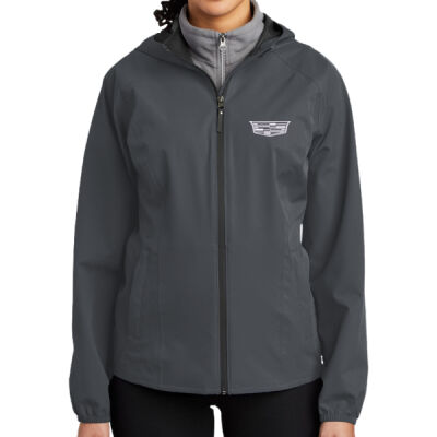 Brown & Wood - Ladies Essential Rain Jacket Thumbnail